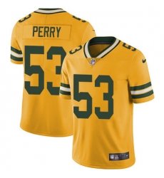 Nike Packers #53 Nick Perry Yellow Mens Stitched NFL Limited Rush Jersey Nike Packers #53 Nick Perry Yellow Mens Stitched NFL Limited Rush Jersey