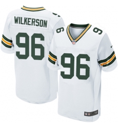 Nike Packers #96 Muhammad Wilkerson White Mens Stitched NFL Elite Jersey Nike Packers #96 Muhammad Wilkerson White Mens Stitched NFL Elite Jersey