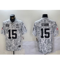 men green bay packers 15 bart starr 2024 f u s e arctic camo salute to service limited stitched football jerseys men green bay packers 15 bart starr 2024 f u s e arctic camo salute to service limited stitched football jerseys