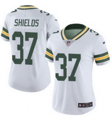 Nike Packers #37 Sam Shields White Womens Stitched NFL Limited Rush Jersey Nike Packers #37 Sam Shields White Womens Stitched NFL Limited Rush Jersey