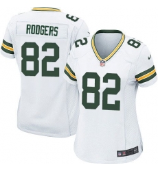 Nike Packers #82 Richard Rodgers White Womens Stitched NFL Elite Jersey Nike Packers #82 Richard Rodgers White Womens Stitched NFL Elite Jersey