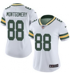 Nike Packers #88 Ty Montgomery White Womens Stitched NFL Limited Rush Jersey Nike Packers #88 Ty Montgomery White Womens Stitched NFL Limited Rush Jersey