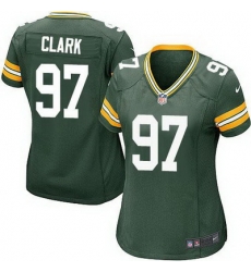 Nike Packers #97 Kenny Clark Green Team Color Womens Stitched NFL Elite Jersey Nike Packers #97 Kenny Clark Green Team Color Womens Stitched NFL Elite Jersey