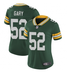 Packers 52 Rashan Gary Green Team Color Women Stitched Football Vapor Untouchable Limited Jersey Packers 52 Rashan Gary Green Team Color Women Stitched Football Vapor Untouchable Limited Jersey