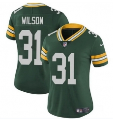 Women Green Bay Packers 31 Emanuel Wilson Green Vapor Untouchable Limited Stitched Jersey Women Green Bay Packers 31 Emanuel Wilson Green Vapor Untouchable Limited Stitched Jersey