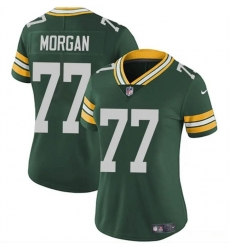 Women Green Bay Packers 77 Jordan Morgan Green 2024 Draft Vapor Untouchable Limited Stitched Jersey Women Green Bay Packers 77 Jordan Morgan Green 2024 Draft Vapor Untouchable Limited Stitched Jersey