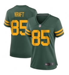 Women Green Bay Packers 85 Tucker Kraft Rush Vapor Untouchable Stitched Football Jersey Women Green Bay Packers 85 Tucker Kraft Rush Vapor Untouchable Stitched Football Jersey