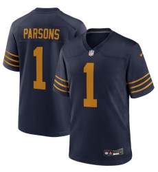 Women Green Bay Packers Micah Parsons #1 Blue Nike F U S E Stitched NFL Jersey Women Green Bay Packers Micah Parsons #1 Blue Nike F U S E Stitched NFL Jersey