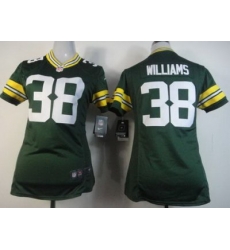 Women Nike Green Bay Packers 38 Tramon Williams Green NFL Jerseys Women Nike Green Bay Packers 38 Tramon Williams Green NFL Jerseys