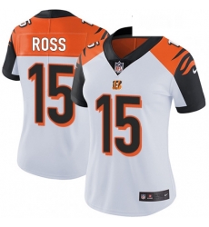 Womens Nike Cincinnati Bengals 15 John Ross Elite White NFL Jersey Womens Nike Cincinnati Bengals 15 John Ross Elite White NFL Jersey