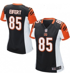 Womens Nike Cincinnati Bengals 85 Tyler Eifert Game Black Team Color NFL Jersey Womens Nike Cincinnati Bengals 85 Tyler Eifert Game Black Team Color NFL Jersey