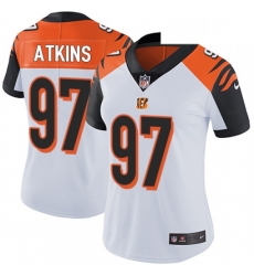 Womens Nike Cincinnati Bengals 97 Geno Atkins Vapor Untouchable Limited White NFL Jersey Womens Nike Cincinnati Bengals 97 Geno Atkins Vapor Untouchable Limited White NFL Jersey