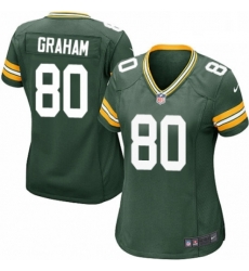 Womens Nike Green Bay Packers 80 Jimmy Graham Game Green Team Color NFL Jersey Womens Nike Green Bay Packers 80 Jimmy Graham Game Green Team Color NFL Jersey