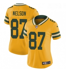 Womens Nike Green Bay Packers 87 Jordy Nelson Limited Gold Rush Vapor Untouchable NFL Jersey Womens Nike Green Bay Packers 87 Jordy Nelson Limited Gold Rush Vapor Untouchable NFL Jersey