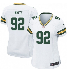Womens Nike Green Bay Packers 92 Reggie White Game White NFL Jersey Womens Nike Green Bay Packers 92 Reggie White Game White NFL Jersey
