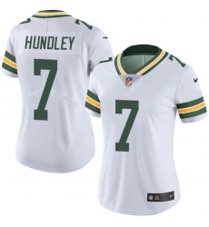 Womens Nike Packers #7 Brett Hundley White Vapor Untouchable Elite Player NFL Jersey Womens Nike Packers #7 Brett Hundley White Vapor Untouchable Elite Player NFL Jersey