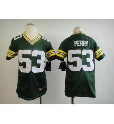 Nike Packers #53 Nick Perry Green Team Color Youth Stitched NFL Elite Jersey Nike Packers #53 Nick Perry Green Team Color Youth Stitched NFL Elite Jersey