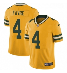 Youth Nike Green Bay Packers 4 Brett Favre Limited Gold Rush Vapor Untouchable NFL Jersey Youth Nike Green Bay Packers 4 Brett Favre Limited Gold Rush Vapor Untouchable NFL Jersey