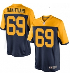 Youth Nike Green Bay Packers 69 David Bakhtiari Limited Navy Blue Alternate NFL Jersey Youth Nike Green Bay Packers 69 David Bakhtiari Limited Navy Blue Alternate NFL Jersey