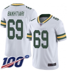 Youth Packers 69 David Bakhtiari White Stitched Football 100th Season Vapor Limited Jersey Youth Packers 69 David Bakhtiari White Stitched Football 100th Season Vapor Limited Jersey