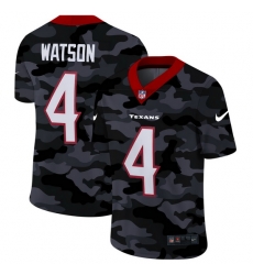Houston Texans 4 Deshaun Watson Men Nike 2020 Black CAMO Vapor Untouchable Limited Stitched NFL Jersey Houston Texans 4 Deshaun Watson Men Nike 2020 Black CAMO Vapor Untouchable Limited Stitched NFL Jersey