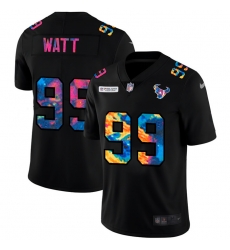 Houston Texans 99 J J Watt Men Nike Multi Color Black 2020 NFL Crucial Catch Vapor Untouchable Limited Jersey Houston Texans 99 J J Watt Men Nike Multi Color Black 2020 NFL Crucial Catch Vapor Untouchable Limited Jersey