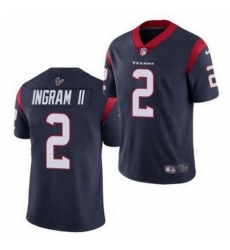 Men Houston Texans 2 Mark Ingram II Navy Vapor Untouchable Limited Stitched Jersey Men Houston Texans 2 Mark Ingram II Navy Vapor Untouchable Limited Stitched Jersey