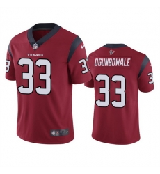 Men Houston Texans 33 Dare Ogunbowale Red Vapor Untouchable Limited Stitched Jersey Men Houston Texans 33 Dare Ogunbowale Red Vapor Untouchable Limited Stitched Jersey