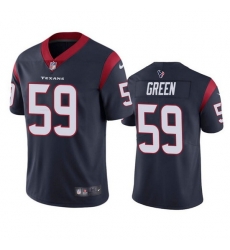 Men Houston Texans 59 Kenyon Green Navy Vapor Untouchable Limited Stitched Jersey Men Houston Texans 59 Kenyon Green Navy Vapor Untouchable Limited Stitched Jersey