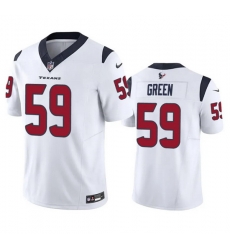 Men Houston Texans 59 Kenyon Green White 2023 F U S E Vapor Untouchable Stitched Football Jersey Men Houston Texans 59 Kenyon Green White 2023 F U S E Vapor Untouchable Stitched Football Jersey