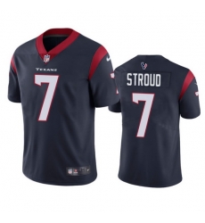 Men Houston Texans 7 C J Stroud Navy Vapor Untouchable Stitched Football Jersey Men Houston Texans 7 C J Stroud Navy Vapor Untouchable Stitched Football Jersey