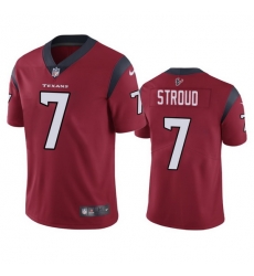 Men Houston Texans 7 C J Stroud Red Vapor Untouchable Stitched Football Jersey Men Houston Texans 7 C J Stroud Red Vapor Untouchable Stitched Football Jersey