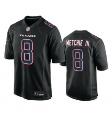 Men Houston Texans 8 John Metchie III Black Fashion Vapor Untouchable Limited Stitched Football Jersey Men Houston Texans 8 John Metchie III Black Fashion Vapor Untouchable Limited Stitched Football Jersey