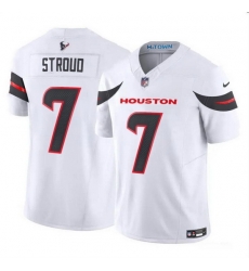 Men Houston Texans Active Player Custom White 2024 Vapor F U S E Limited Stitched Jersey Men Houston Texans Active Player Custom White 2024 Vapor F U S E Limited Stitched Jersey