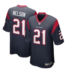 Men Nike Houston Texans 21 Steven Nelson Navy Vapor Limited Jersey Men Nike Houston Texans 21 Steven Nelson Navy Vapor Limited Jersey
