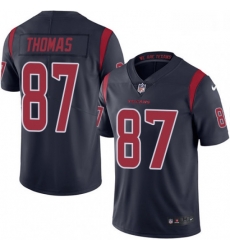 Men Nike Houston Texans 87 Demaryius Thomas Limited Navy Blue Rush Vapor Untouchable NFL Jersey Men Nike Houston Texans 87 Demaryius Thomas Limited Navy Blue Rush Vapor Untouchable NFL Jersey