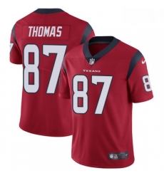 Men Nike Houston Texans 87 Demaryius Thomas Red Alternate Vapor Untouchable Limited Player NFL Jersey Men Nike Houston Texans 87 Demaryius Thomas Red Alternate Vapor Untouchable Limited Player NFL Jersey