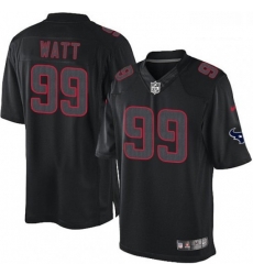 Men Nike Houston Texans 99 JJ Watt Limited Black Impact NFL Jersey Men Nike Houston Texans 99 JJ Watt Limited Black Impact NFL Jersey