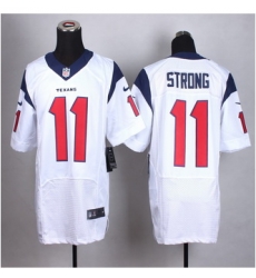 New Houston Texans #11 Jaelen Strong White Men Stitched NFL Elite Jersey New Houston Texans #11 Jaelen Strong White Men Stitched NFL Elite Jersey