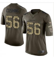 Nike Houston Texans #56 Brian Cushing Green Men 27s Stitched NFL Limited Salute to Service Jersey Nike Houston Texans #56 Brian Cushing Green Men 27s Stitched NFL Limited Salute to Service Jersey