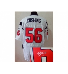 Nike Houston Texans 56 Brian Cushing white Elite signature NFL Jersey Nike Houston Texans 56 Brian Cushing white Elite signature NFL Jersey