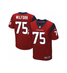 Nike Houston Texans 75 Vince Wilfork Red Elite NFL Jersey Nike Houston Texans 75 Vince Wilfork Red Elite NFL Jersey