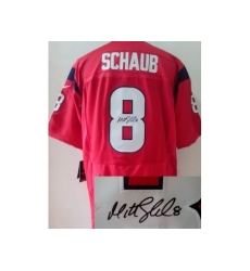 Nike Houston Texans 8 Matt Schaub Red Elite Signed NFL Jersey Nike Houston Texans 8 Matt Schaub Red Elite Signed NFL Jersey