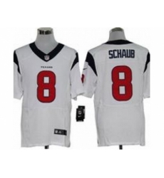 Nike Houston Texans 8 Matt Schaub White Elite NFL Jersey Nike Houston Texans 8 Matt Schaub White Elite NFL Jersey