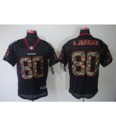 Nike Houston Texans 80 Andre Johnson Black Elite Camo Fashion NFL Jersey Nike Houston Texans 80 Andre Johnson Black Elite Camo Fashion NFL Jersey