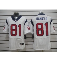 Nike Houston Texans 81 Owen Daniels White Elite NFL Jersey Nike Houston Texans 81 Owen Daniels White Elite NFL Jersey