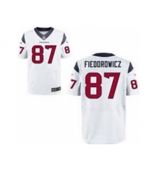Nike Houston Texans 87 C.J. Fiedorowicz White Elite NFL Jersey Nike Houston Texans 87 C.J. Fiedorowicz White Elite NFL Jersey