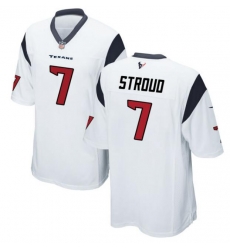 Nike Houston Texans CJ Stroud #7 White Vapor Untouchable Limited Stitched NFL Jersey Nike Houston Texans CJ Stroud #7 White Vapor Untouchable Limited Stitched NFL Jersey