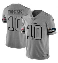 Nike Texans 10 DeAndre Hopkins 2019 Gray Gridiron Gray Vapor Untouchable Limited Jersey Nike Texans 10 DeAndre Hopkins 2019 Gray Gridiron Gray Vapor Untouchable Limited Jersey