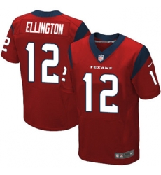 Nike Texans #12 Bruce Ellington Red Alternate Mens Stitched NFL Elite Jersey Nike Texans #12 Bruce Ellington Red Alternate Mens Stitched NFL Elite Jersey